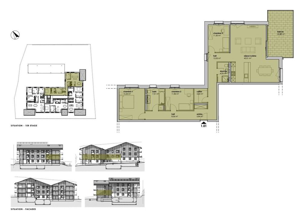 Appartamento di 4 locali in vendita a Rue - immagine 1/5