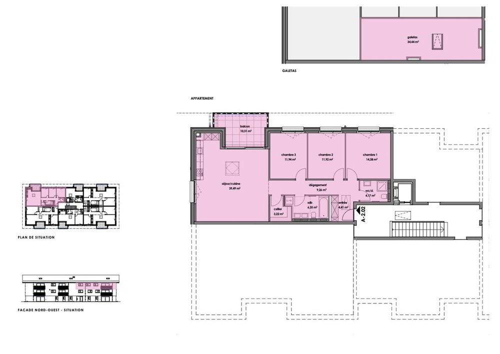 Wohnung – Siviriez, Chavannes-les-Forts - Ansicht 4