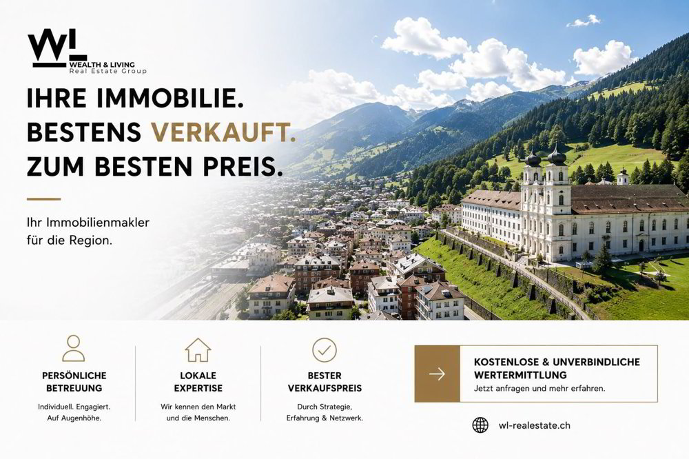 null Zimmer Grundstuck zum verkaufen in Obersaxen - Bild 1/3