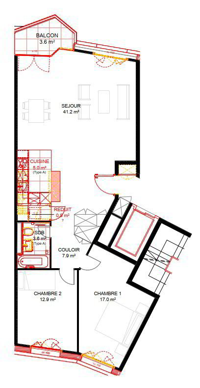 3.5 Zimmer Wohnung zu vermieten in Morges - Bild 1/6