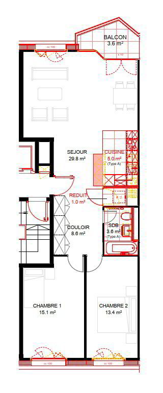 3.5 Zimmer Wohnung zu vermieten in Morges - Bild 1/6