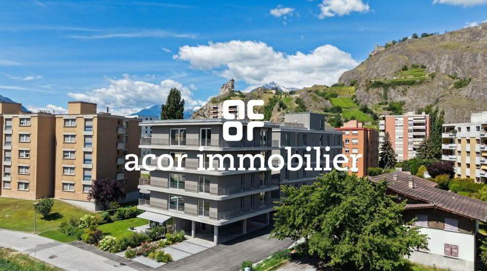 4 Zimmer Wohnung zum verkaufen in Sion - Bild 1/12