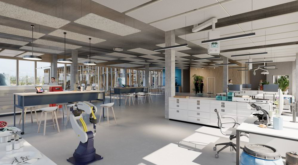 Bâtiment neuf - Surfaces à louer dès 700 m² - Campus the Hive - Mehr