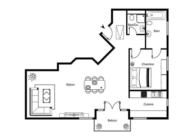 Appartement 2.5 pièces à acheter à Cormondrèche - image 1/11