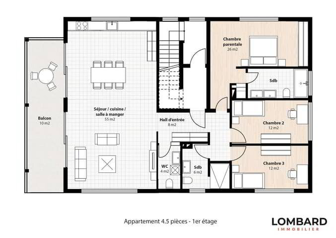 Appartement 4.5 pièces à acheter à Misery - image 1/8