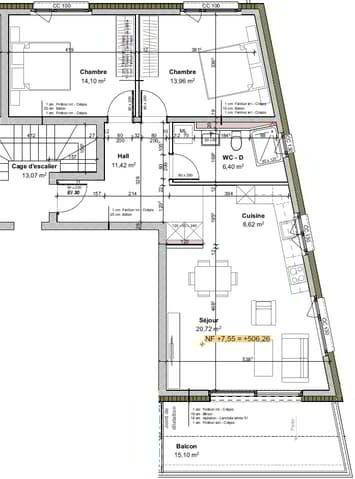 Appartamento di 3.5 locali in affitto a St-Pierre-de-Clages - immagine 1/9