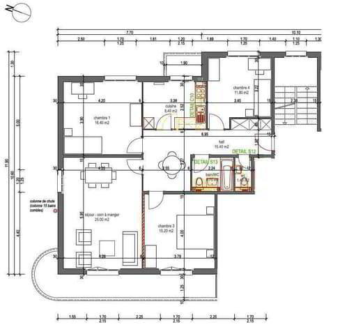 4 Zimmer Wohnung zu vermieten in Freiburg - Bild 1/7