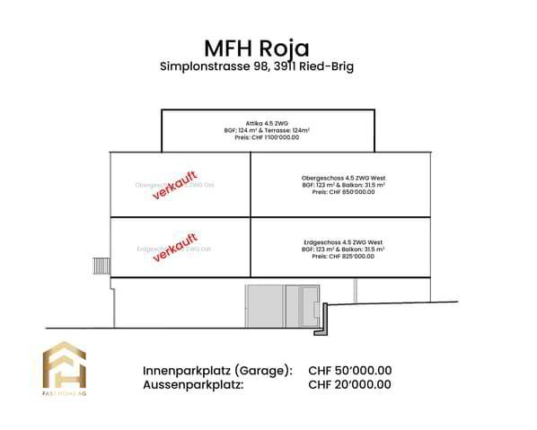 Appartement 4.5 pièces à acheter à Ried-Brig - image 1/13