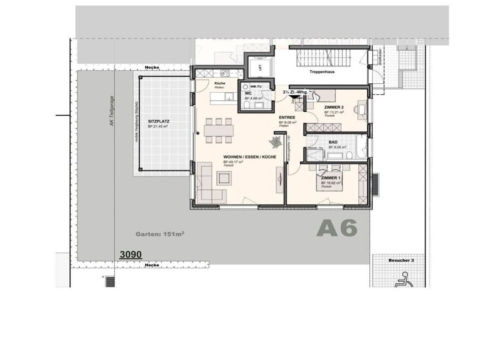 3.5 Zimmer Wohnung zu vermieten in Roggwil BE - Bild 1/9