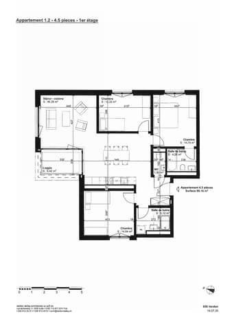 Appartement 4.5 pièces à louer à Villars-sur-Glâne - image 1/4