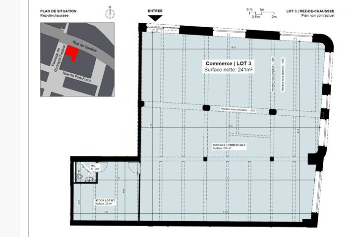 null Zimmer Büro zu vermieten in Lausanne - Bild 1/7