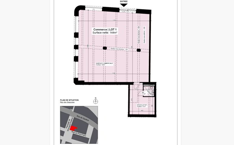 null Zimmer Büro zu vermieten in Lausanne - Bild 1/6