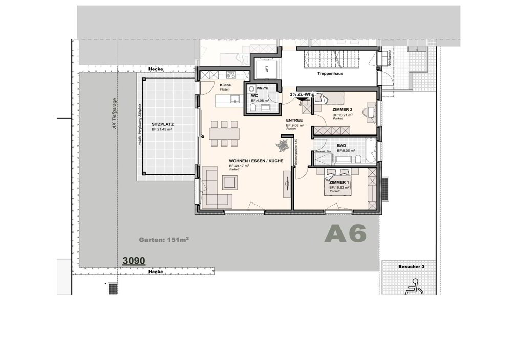 3.5 Zimmer Wohnung zu vermieten in Roggwil BE - Bild 1/9