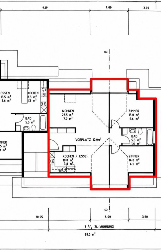 3.5 rooms Apartment for rent in Niederuzwil - image 1/12