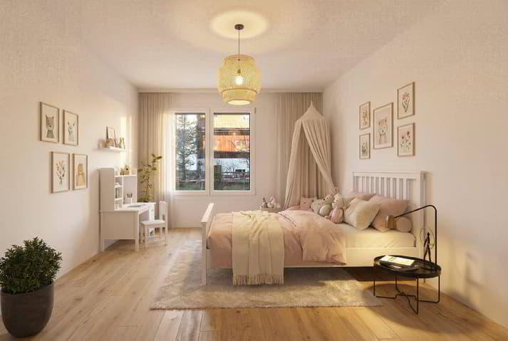 4.5 Zimmer Wohnung zum verkaufen in La Tour-de-Trême - Bild 1/13