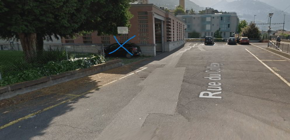 null Zimmer Parkplatz, Garage zu vermieten in Clarens - Bild 1/2