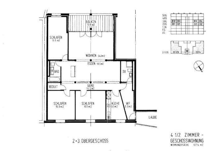 4.5 Zimmer Wohnung zu vermieten in Basel - Bild 1/7