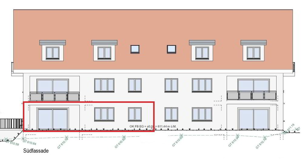 3.5 Zimmer Wohnung zu vermieten in Bronschhofen - Bild 1/7