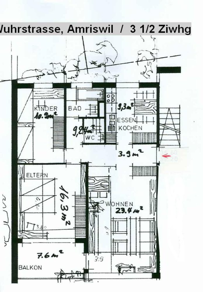 Appartement 3.5 pièces à louer à Amriswil - image 1/9