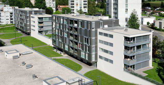 5 Zimmer Wohnung zu vermieten in La Chaux-de-Fonds - Bild 1/7