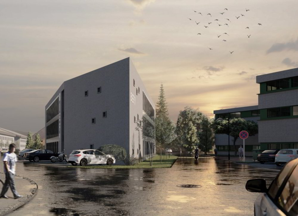 3 surfaces de 356 m² par étage (rez + 1er + 2è étage), total 1'068 m² - Ansicht 4
