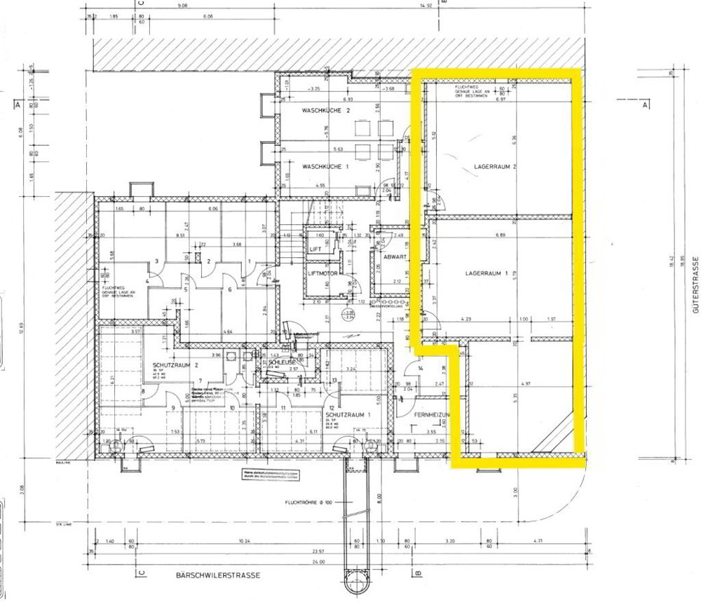 null Zimmer Büro zu vermieten in Basel - Bild 1/10