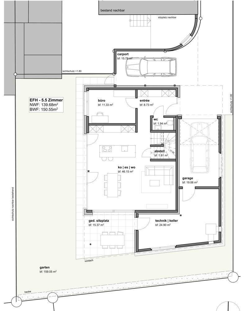 Maison 5.5 pièces à acheter à Au SG - image 1/11