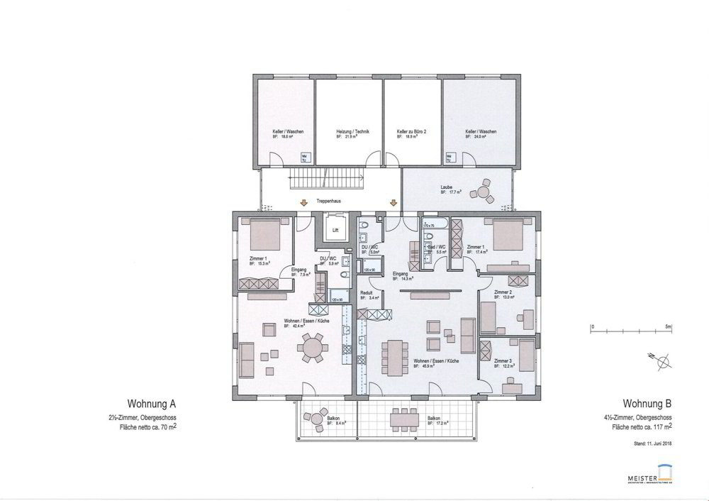 2.5 Zimmer Wohnung zu vermieten in Herzogenbuchsee - Bild 1/9