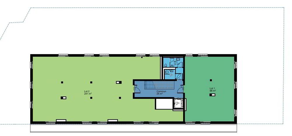 null rooms Office & Commercial for rent in Lausanne - image 1/4