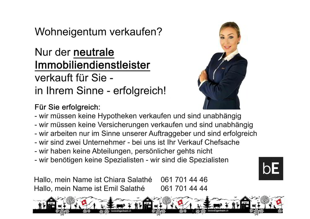 5.5 Zimmer Haus zum verkaufen in Münchenstein - Bild 1/11