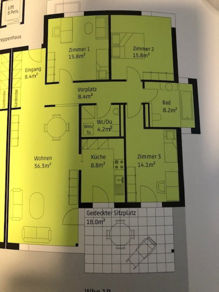 4.5 Zimmer Wohnung zu vermieten in Lengnau BE - Bild 1/6