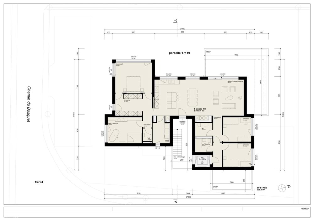 5.5 Zimmer Wohnung zum verkaufen in Bramois - Bild 1/8