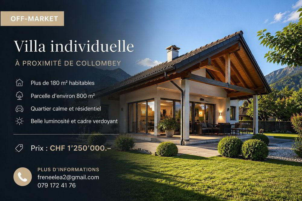 null rooms House to buy in Collombey - image 1/1