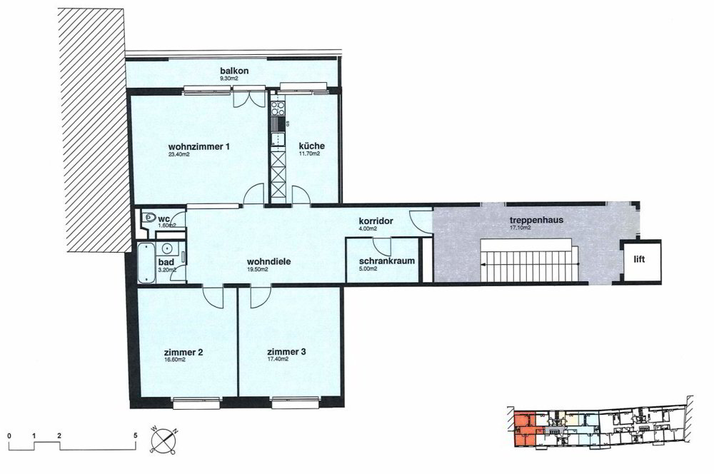 3.5 Zimmer Wohnung zu vermieten in Biel/Bienne - Bild 1/8