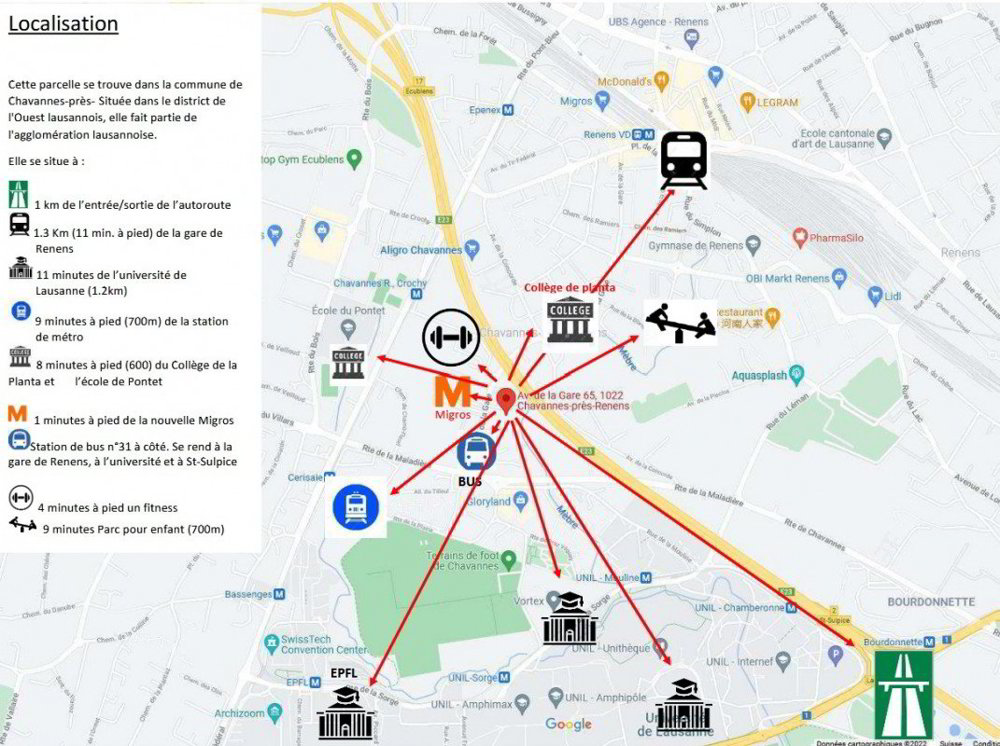 2 Zimmer Wohnung zu vermieten in Chavannes-près-Renens - Bild 1/13