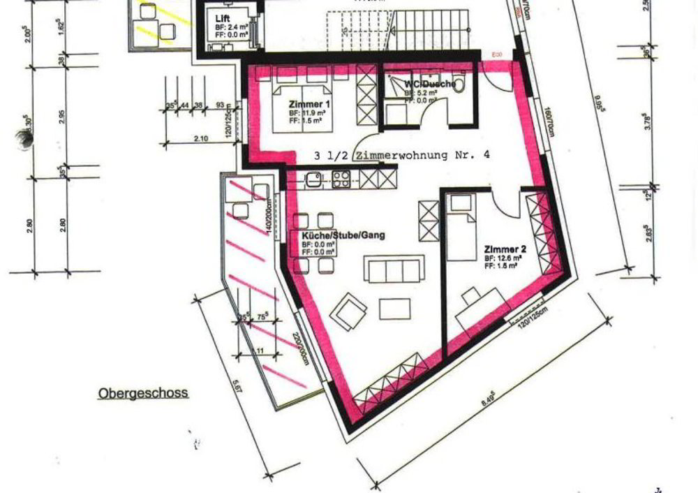 3.5 rooms Apartment to buy in Schiers - image 1/6