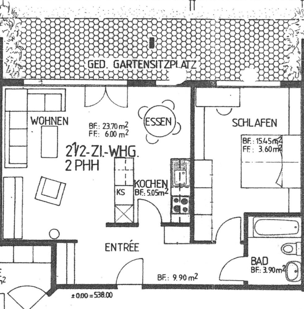 2.5 Zimmer Wohnung zu vermieten in Grosswangen - Bild 1/9