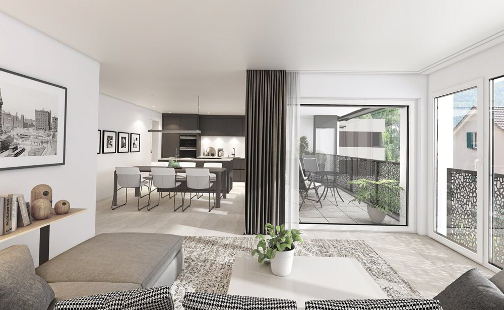 3.5 Zimmer Wohnung zu vermieten in Chur - Bild 1/3