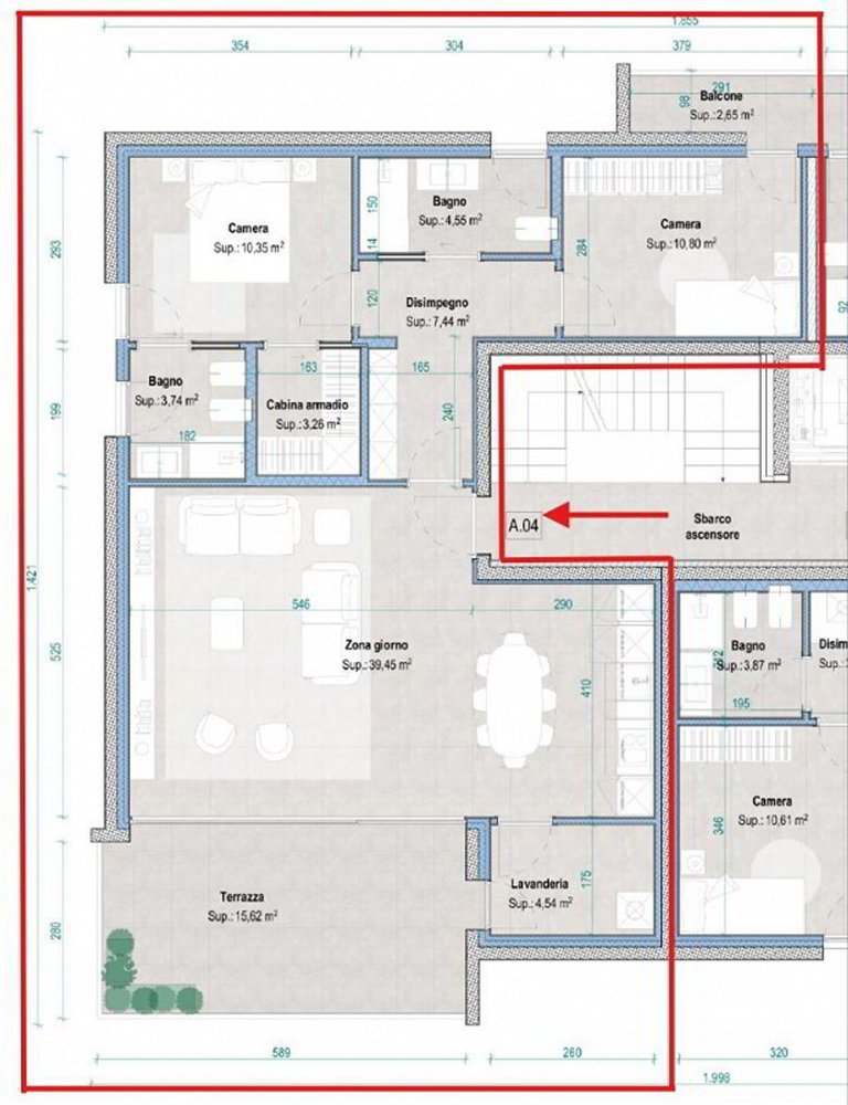 3.5 Zimmer Wohnung zum verkaufen in Bellinzona - Bild 1/5