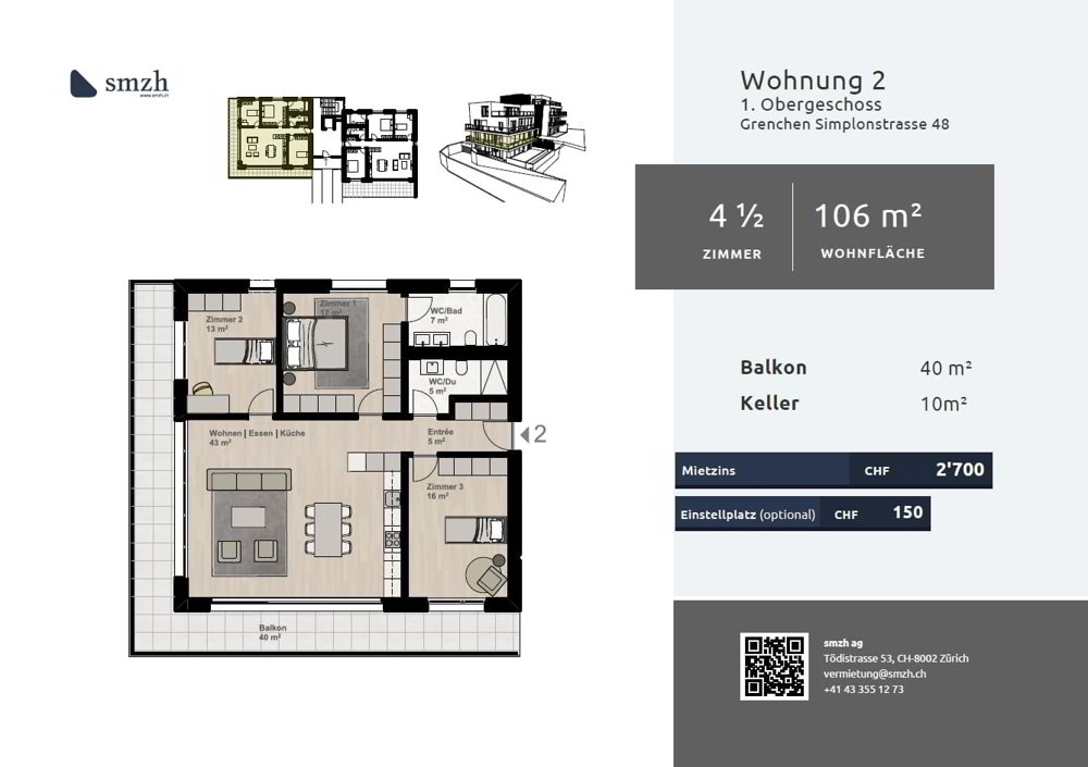 Wohnung – Grenchen - Ansicht 2