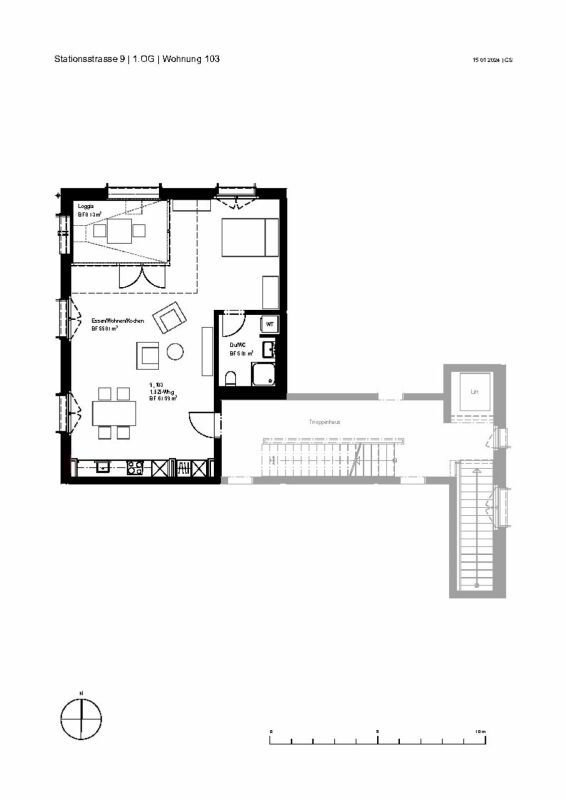 1 Zimmer Wohnung zu vermieten in Arnegg - Bild 1/6