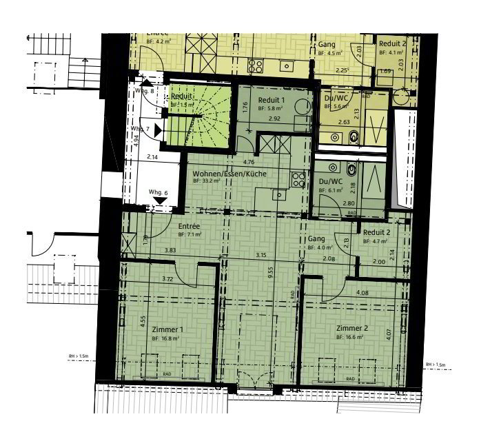 3.5 rooms Apartment for rent in Winterthour - image 1/7