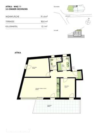 Appartement 3.5 pièces à louer à Lengnau BE - image 1/3