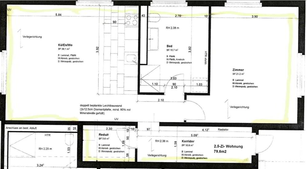 2.5 Zimmer Wohnung zu vermieten in Langnau am Albis - Bild 1/8