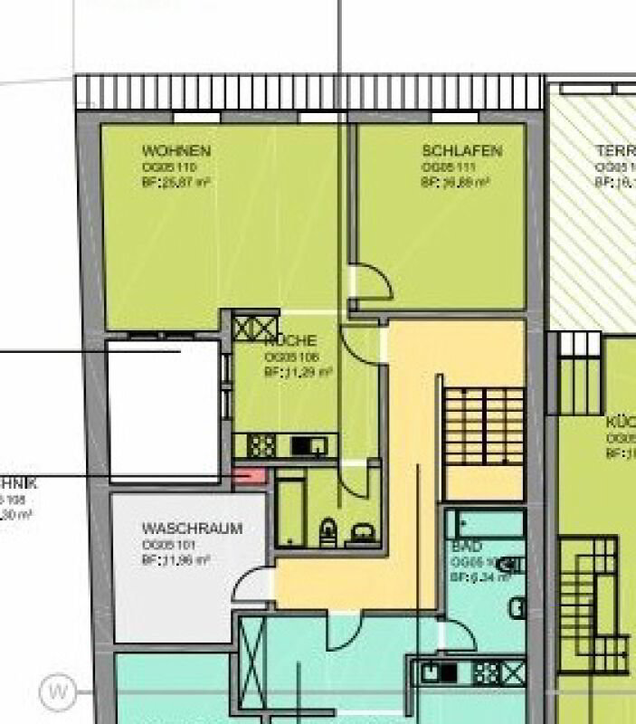 Appartamento di 2 locali in affitto a San Gallo - immagine 1/7