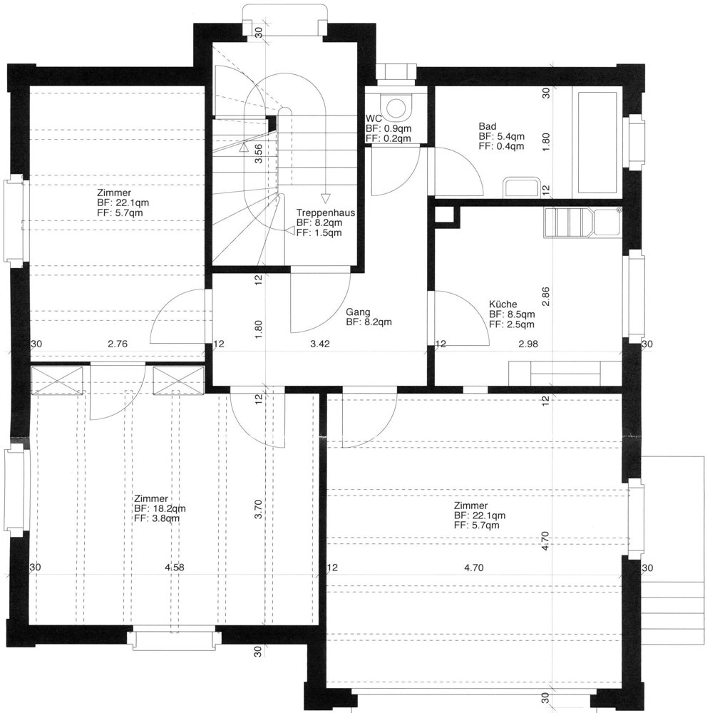 Appartement 3 pièces à louer à Liebefeld - image 1/10