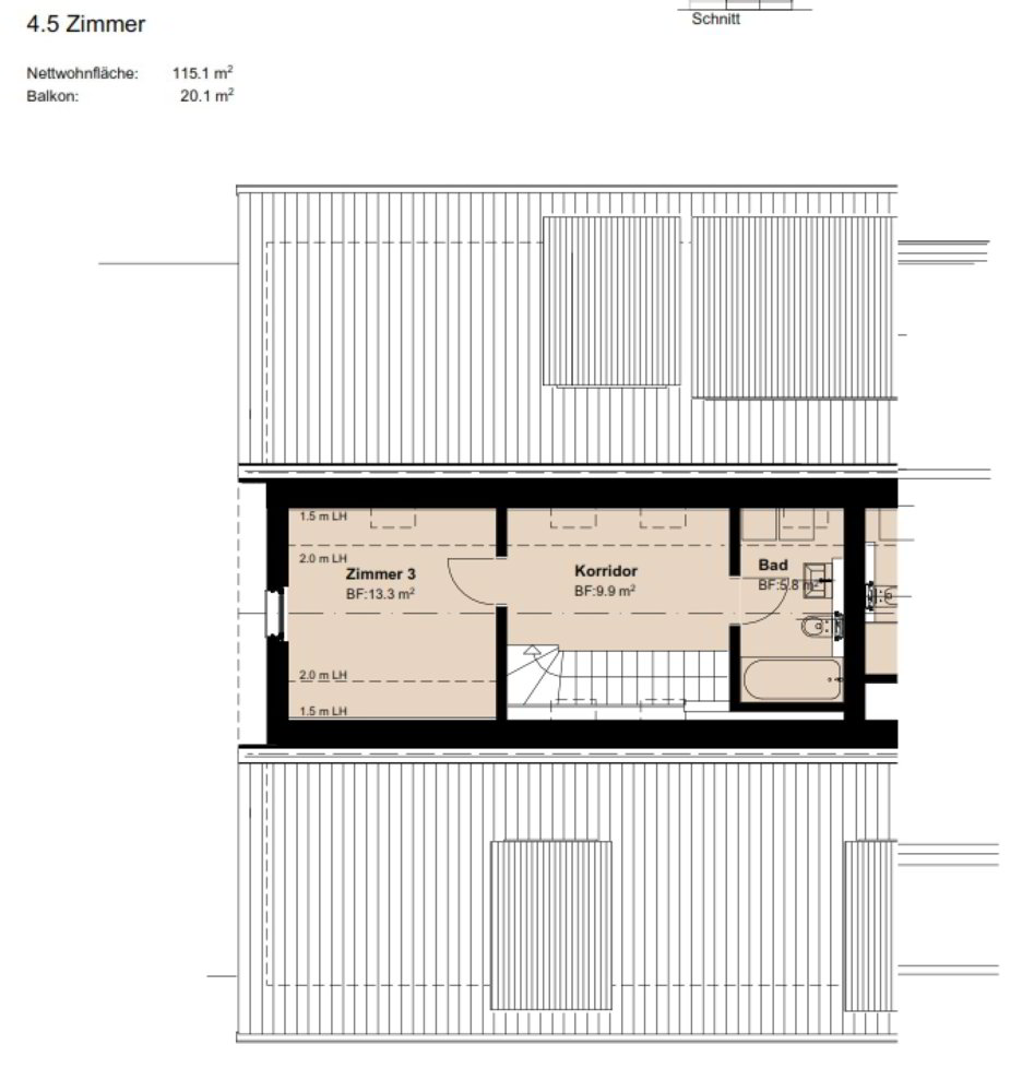 4.5 rooms Apartment for rent in Wagenhausen - image 1/13