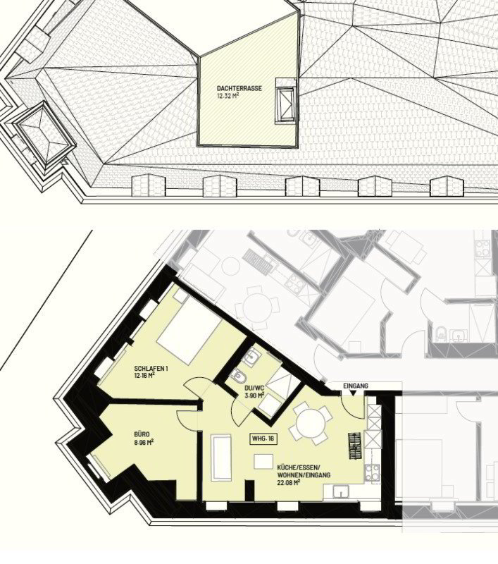 3 rooms Apartment for rent in Rebstein - image 1/8