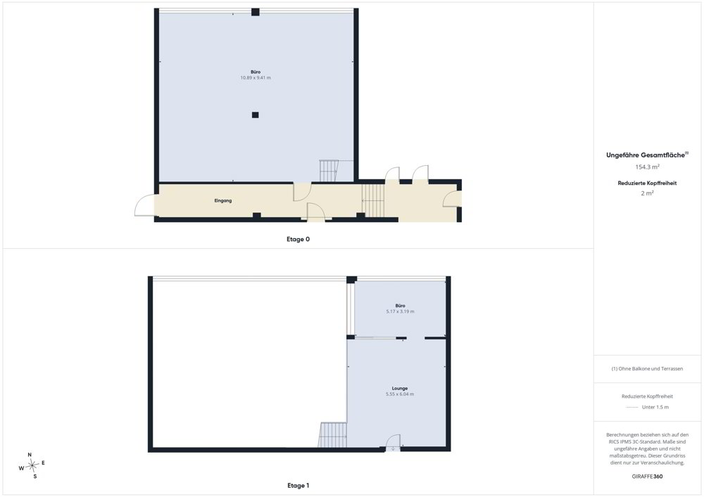 null rooms Office & Commercial for rent in Reinach BL - image 1/6