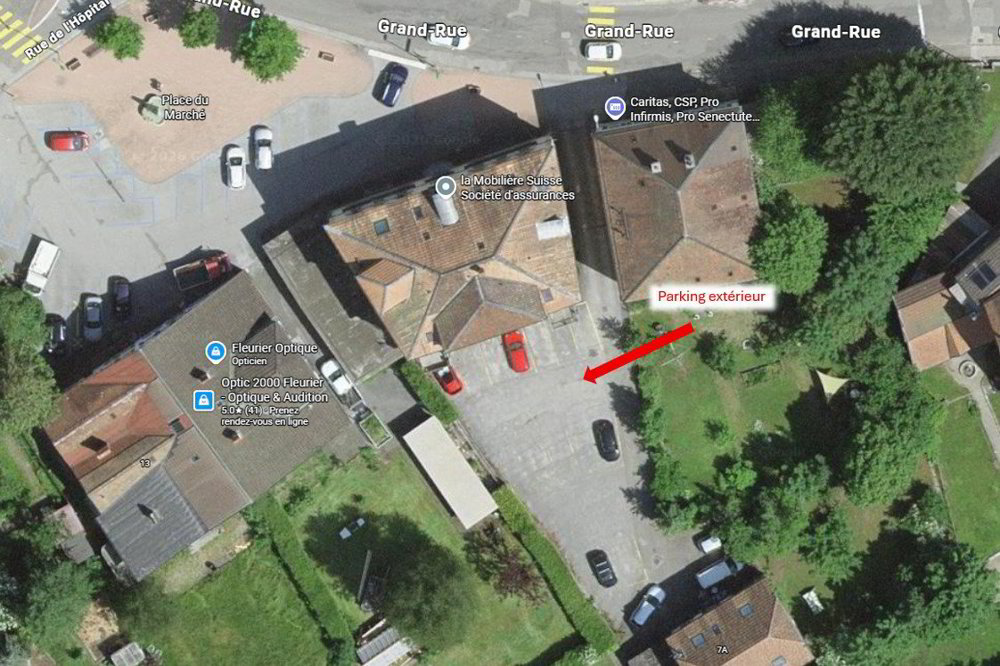 null rooms Car park, garage for rent in Fleurier - image 1/2